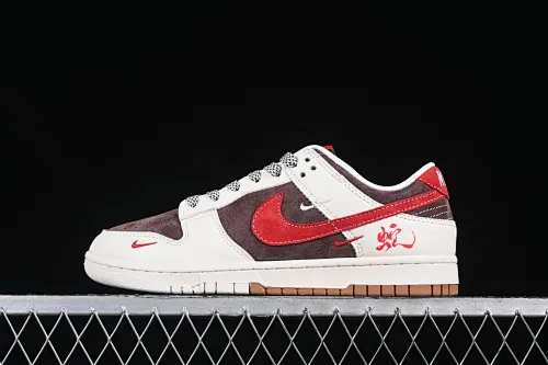 All Categories Nk SB Dunk Series Nk SB Dunk Low High-end Customized Low-top Shoes Nike SB Dunk Low Year of the Snake Series Rice Dumpling Red Hook Anniversary High-end Customized Low-top Casual Shoes SJ2558-017